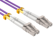 In practical applications, what is the transmission speed of OM4 Fiber optic cabelem?